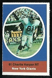 1972 Sunoco Stamps      414     Charlie Harper DP